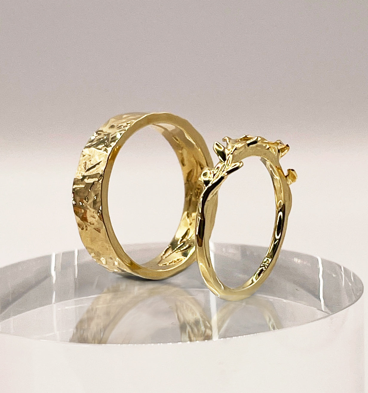 2 Part Rings 2 part wedding rings | Beachweddingtips.com